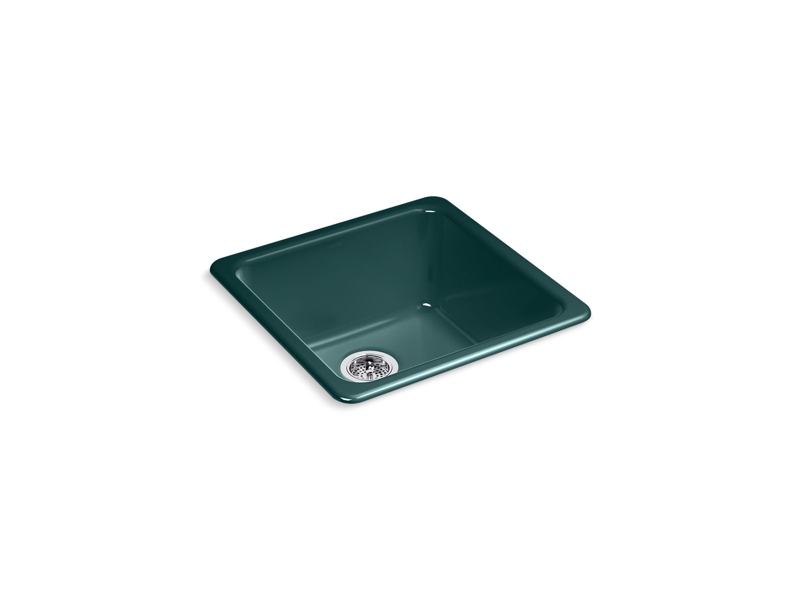 Iron/Tones Square Top-Mount or Undermount Kitchen Sink | K-6587