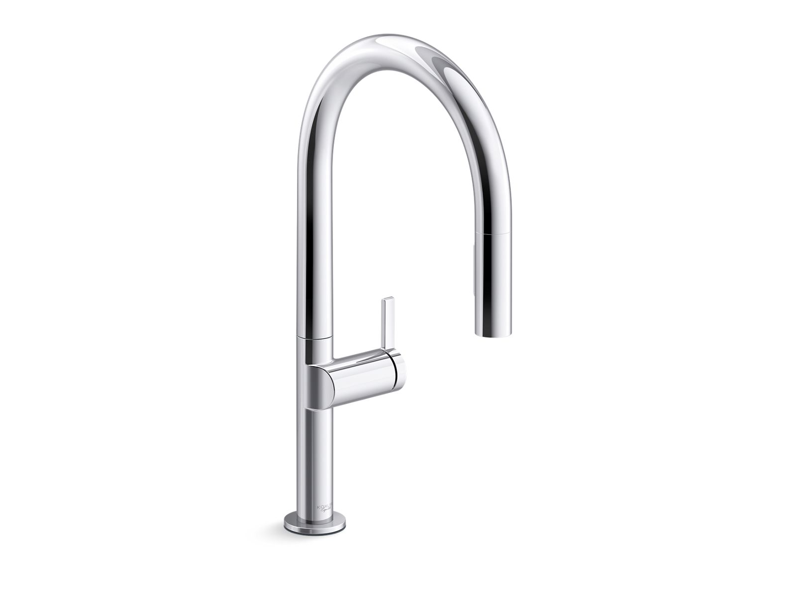 Components™ Pull-down kitchen sink faucet with two-function