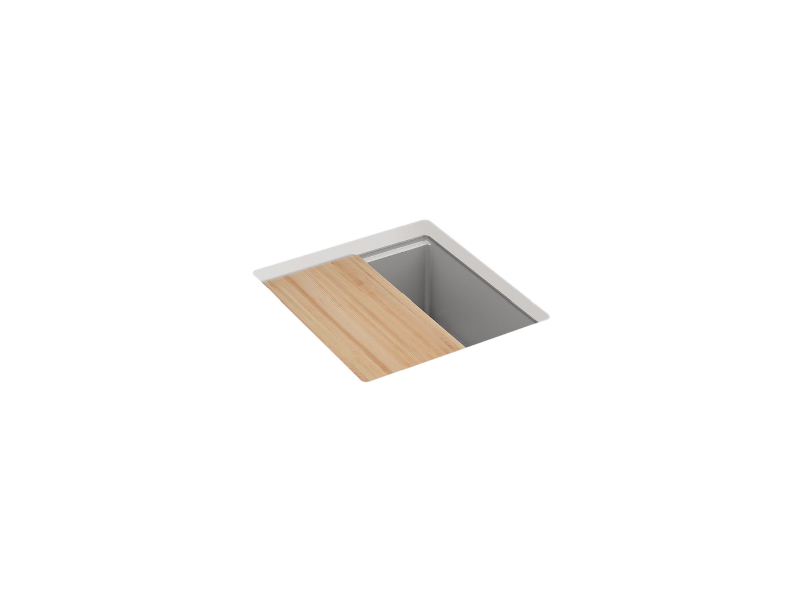Billings 18" undermount bar sink with accessories