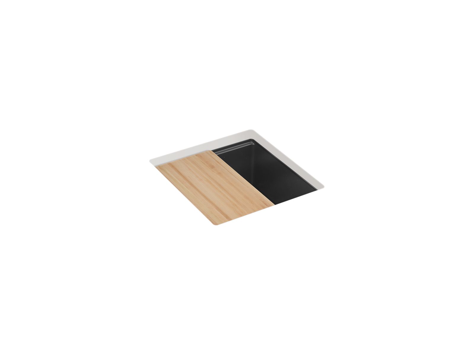 Billings 18" undermount bar sink with accessories