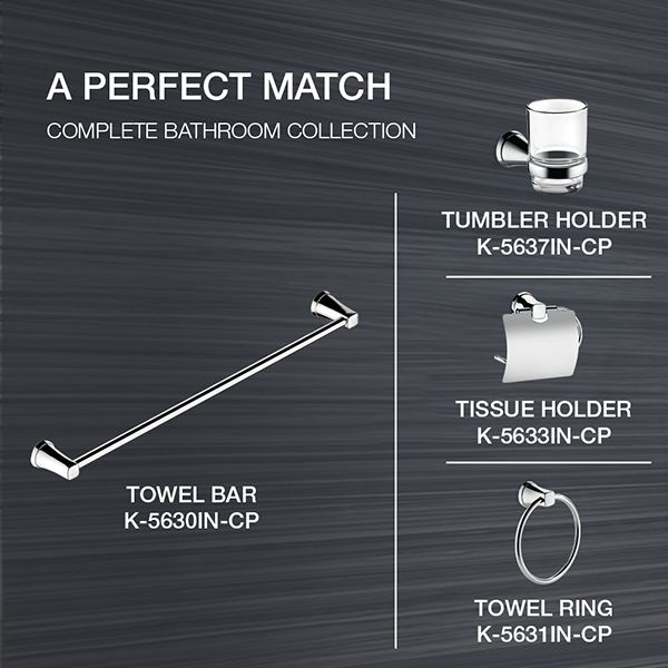 Buy Combo- Complementary Bathroom Accessories K-C25 Online at Kohler India