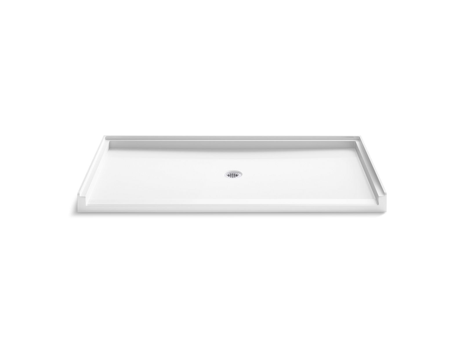 Stoneridge® 72" x 36" alcove shower base, center drain