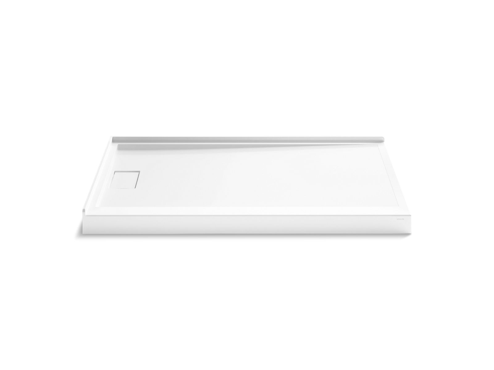 Stoneridge 60" x 36" corner shower base, left drain