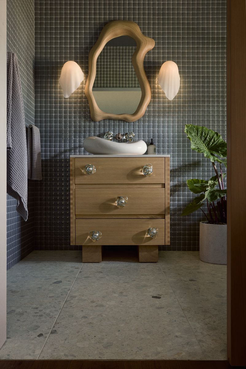 Products in use in close room view