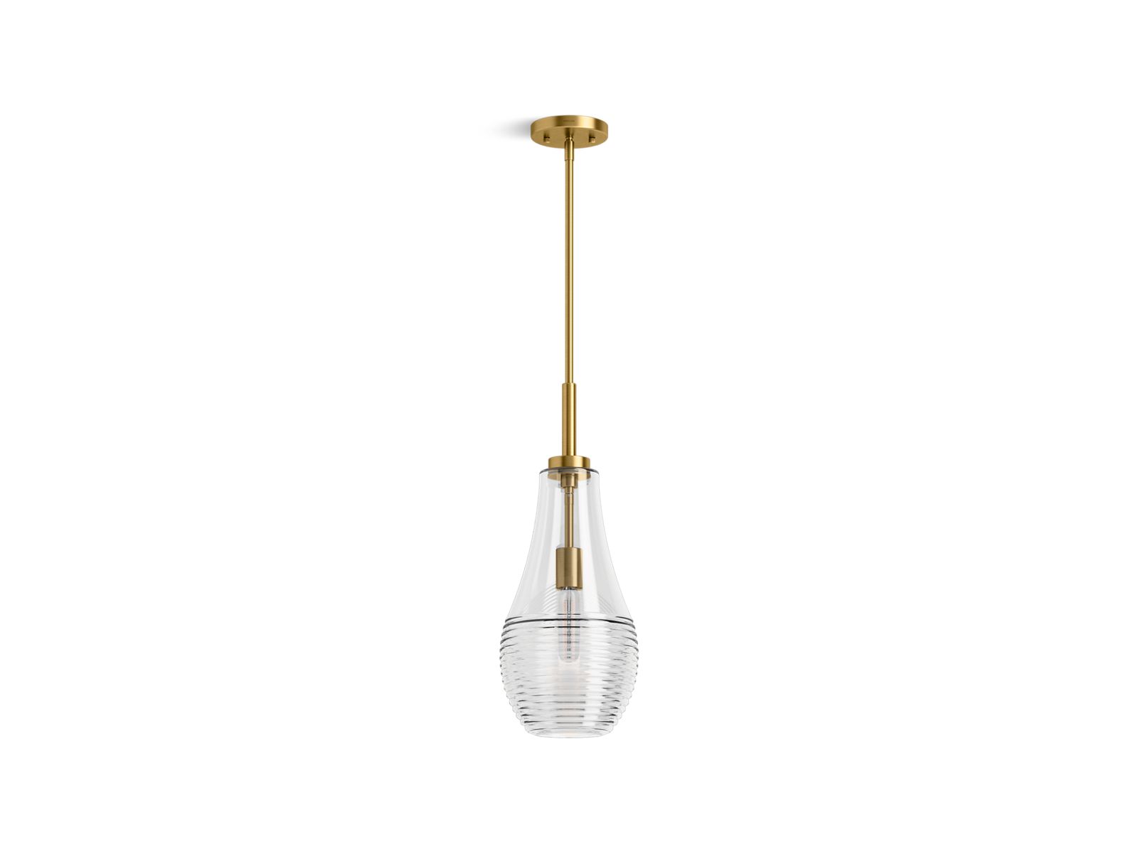Simplice 8" teardrop pendant