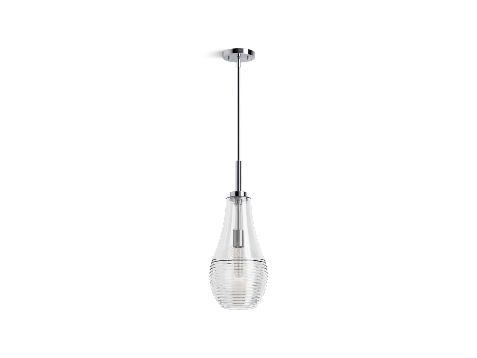 Simplice 8" teardrop pendant