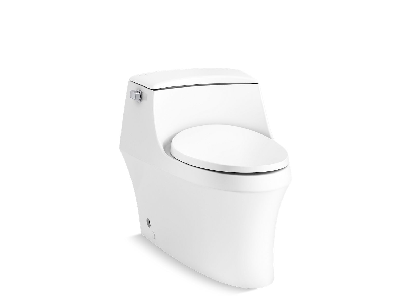 Buy San Raphael One-piece elongated toilet with skirted trapway, 4.8 ...