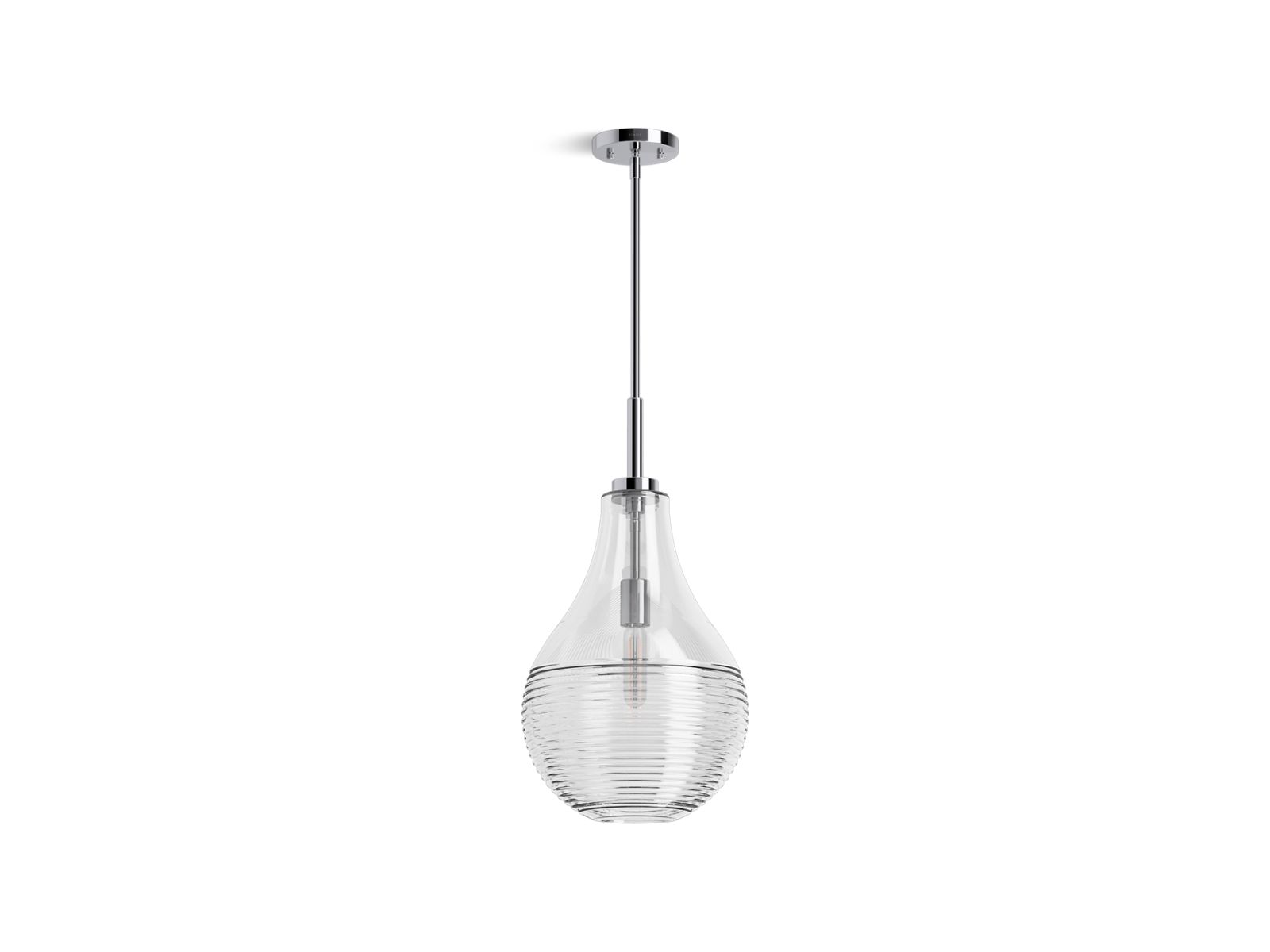Simplice 12" teardrop pendant