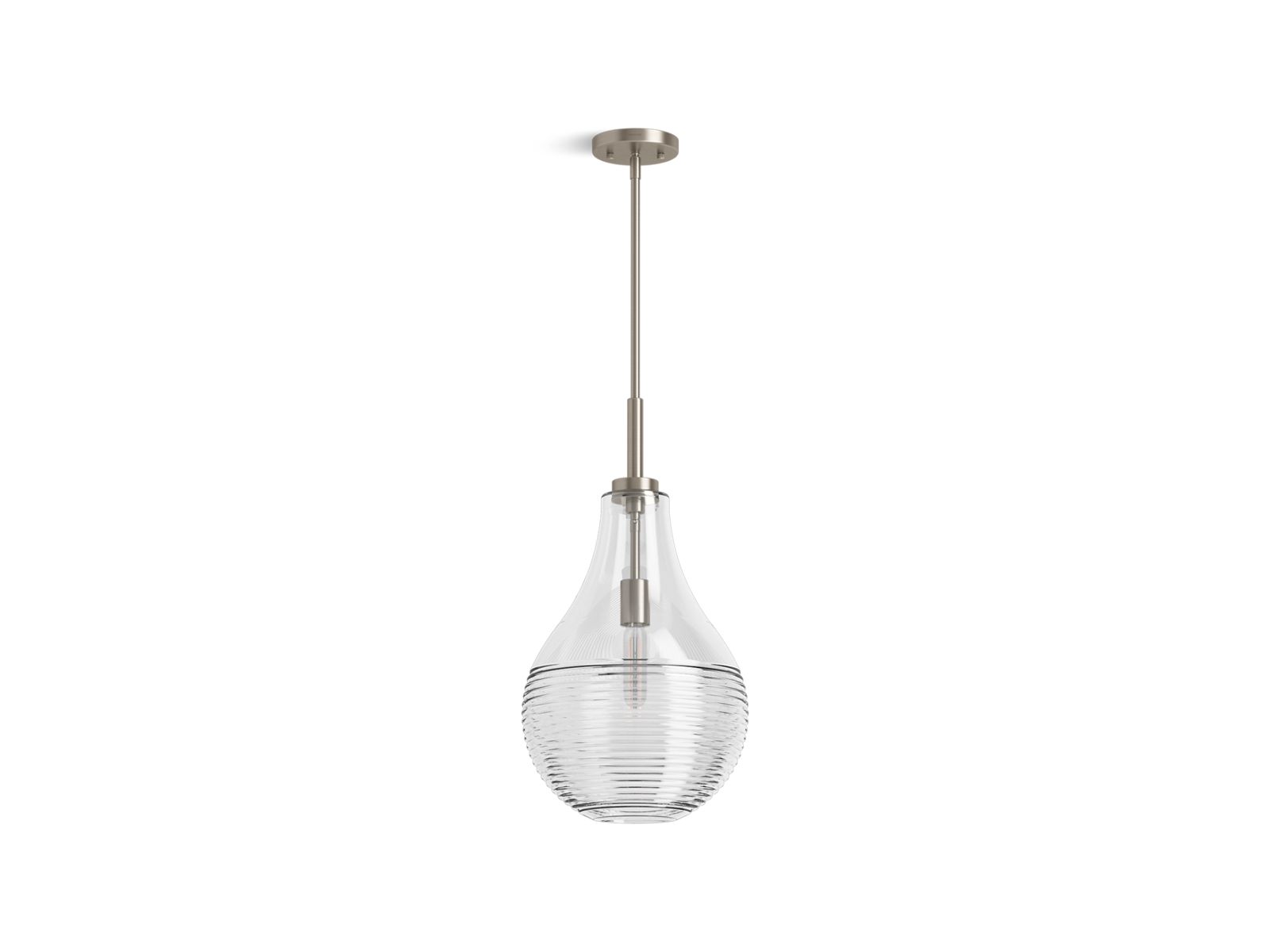 Simplice 12" teardrop pendant