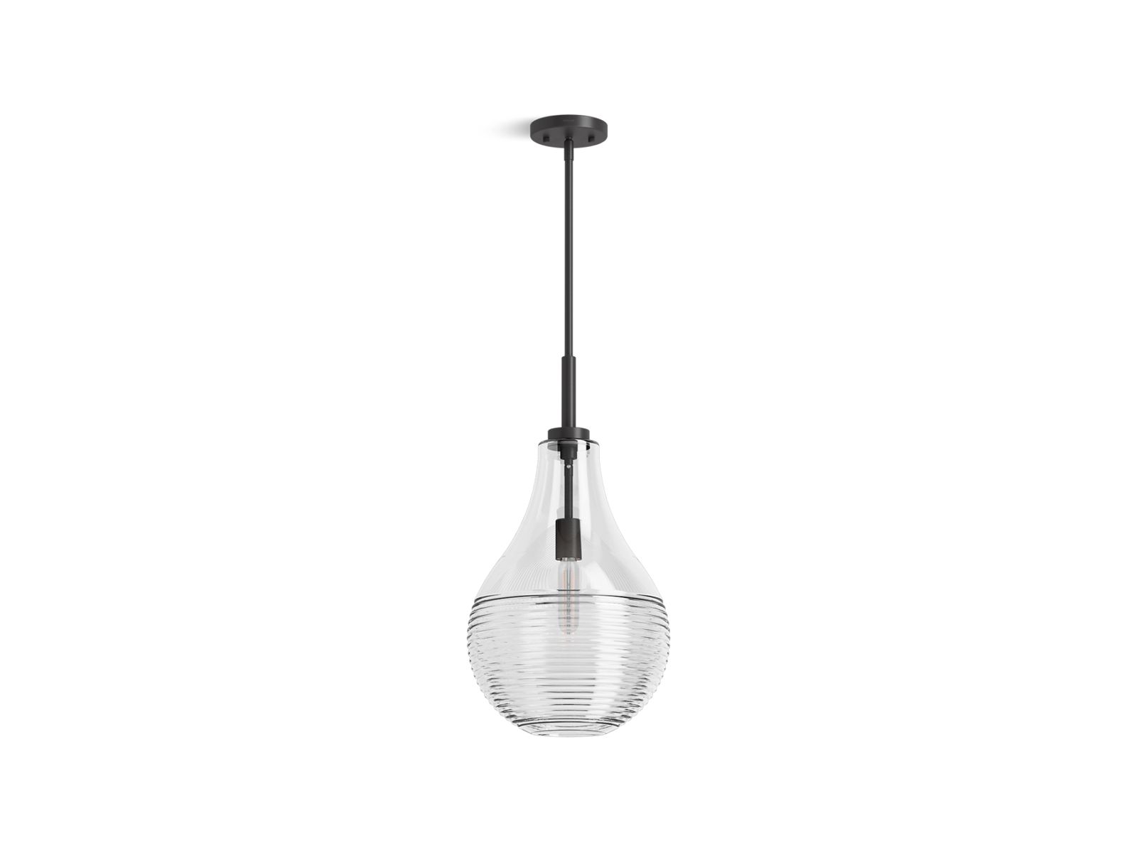 Simplice 12" teardrop pendant