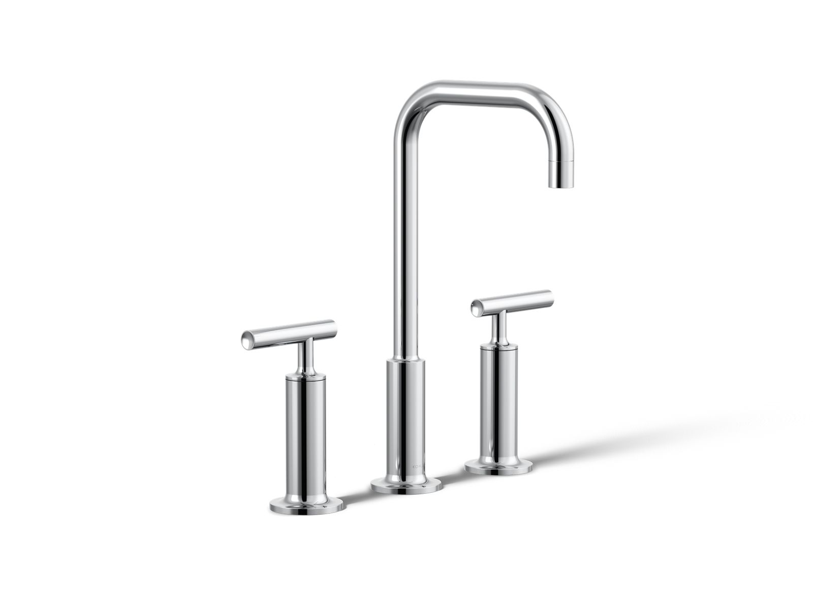 Purist Widespread bathroom sink faucet with Lever handles, 1.2 gpm