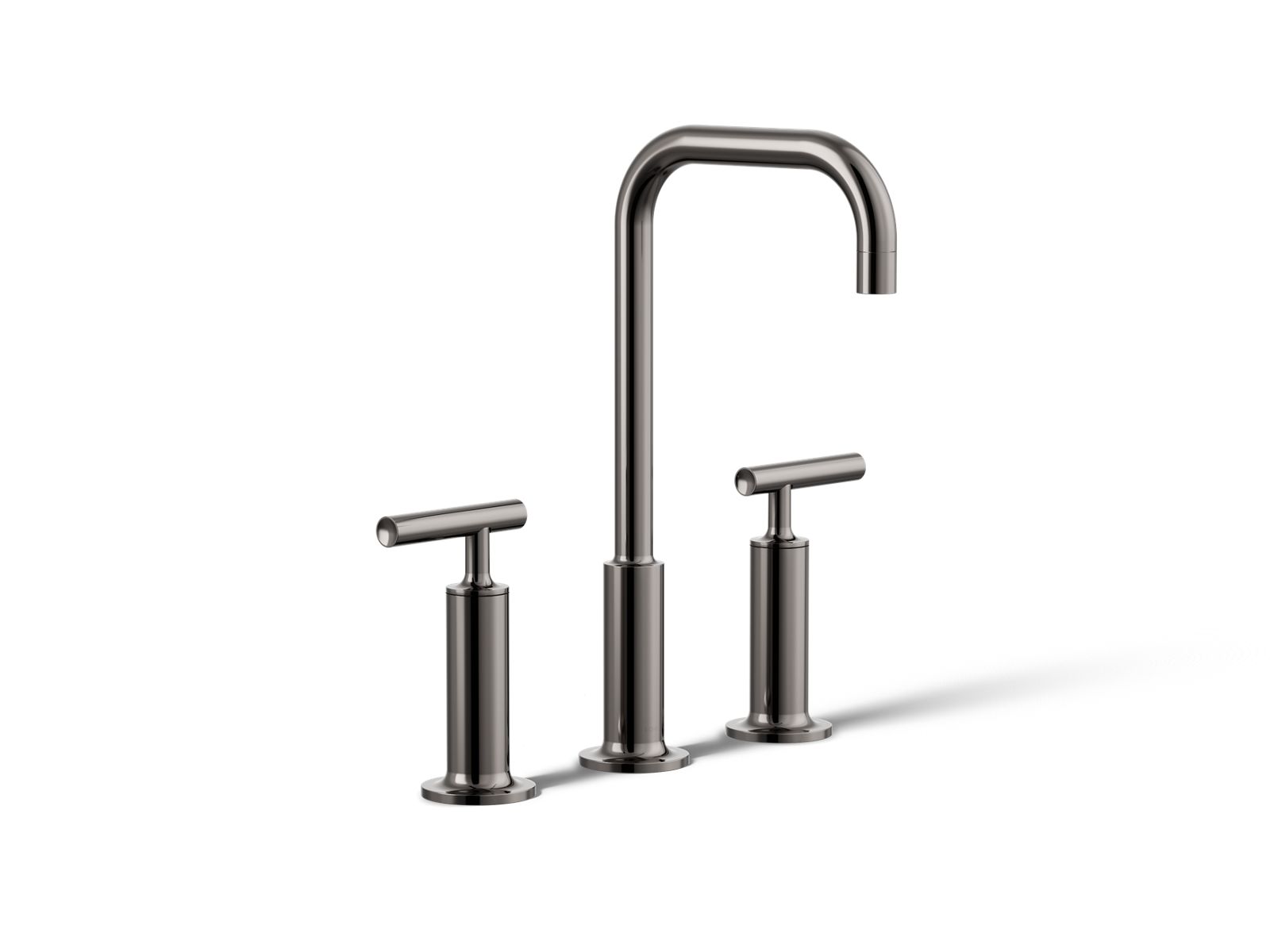 Purist Widespread bathroom sink faucet with Lever handles, 1.2 gpm