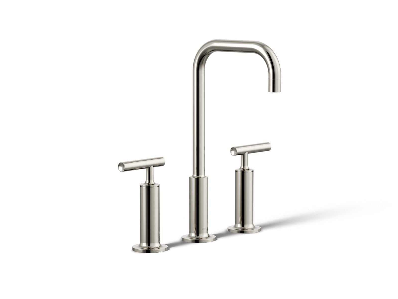 Purist Widespread bathroom sink faucet with Lever handles, 1.2 gpm