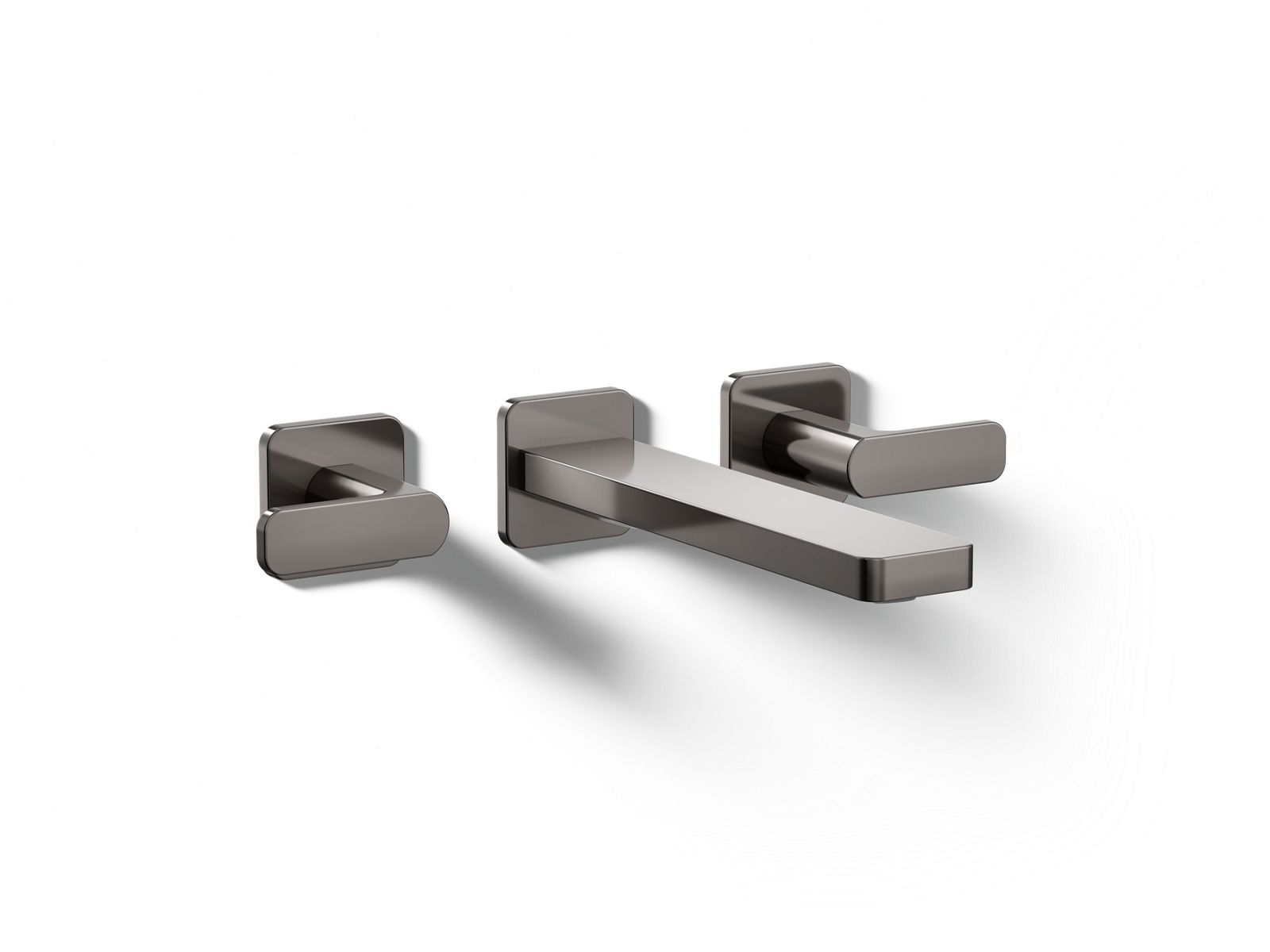 Parallel Wall-mount bathroom sink faucet trim, 1.2 gpm