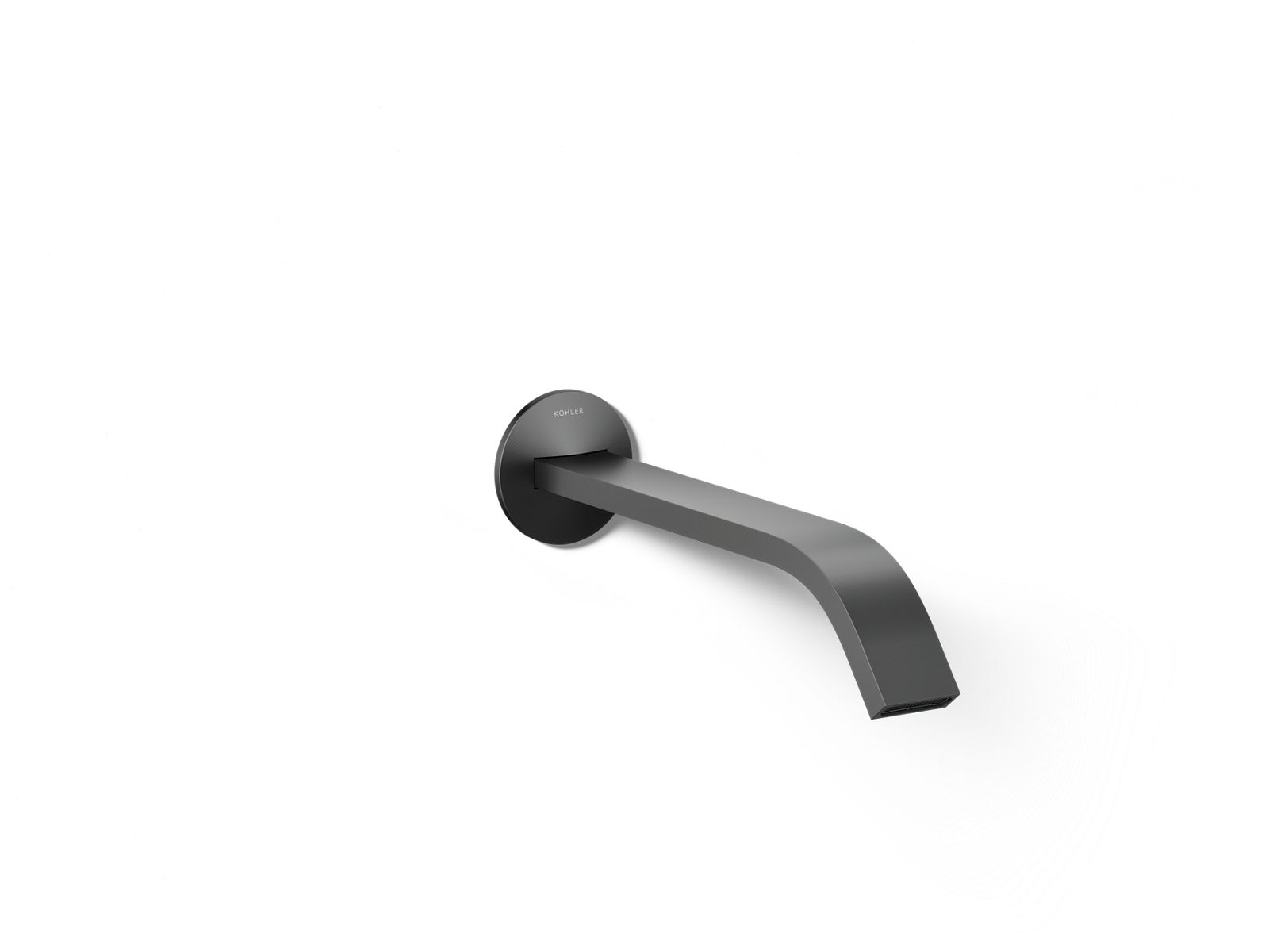 Components Wall-mount bathroom sink faucet spout with Ribbon design, 1.2 gpm