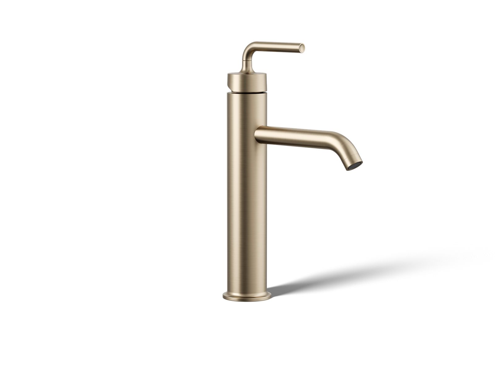 Purist Tall single-handle bathroom sink faucet with Lever handle, 1.2 gpm