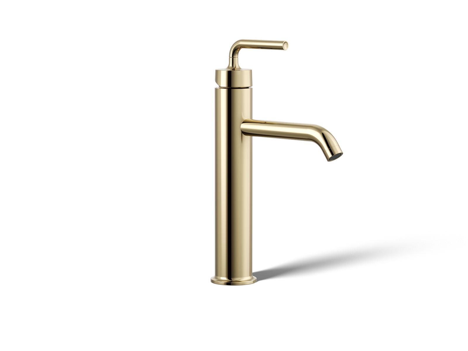 Purist Tall single-handle bathroom sink faucet with Lever handle, 1.2 gpm