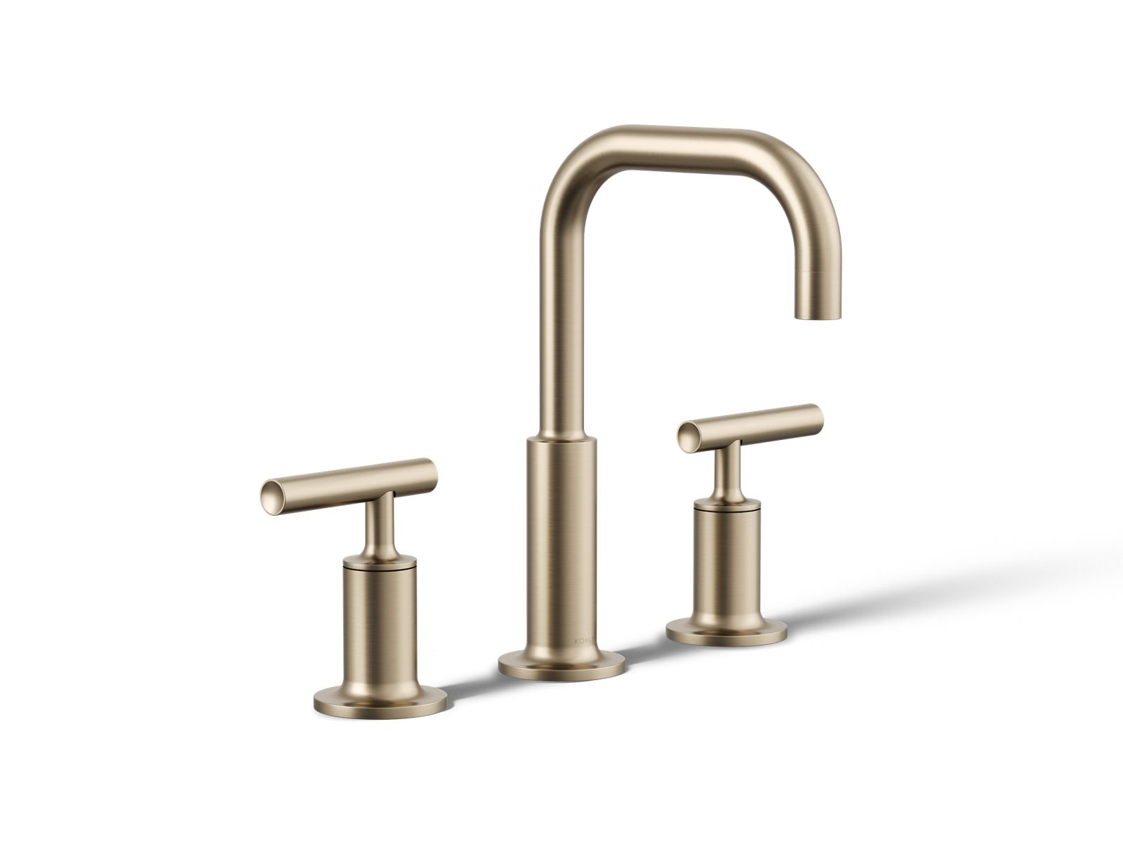 Purist Widespread bathroom sink faucet with Lever handles, 1.2 gpm