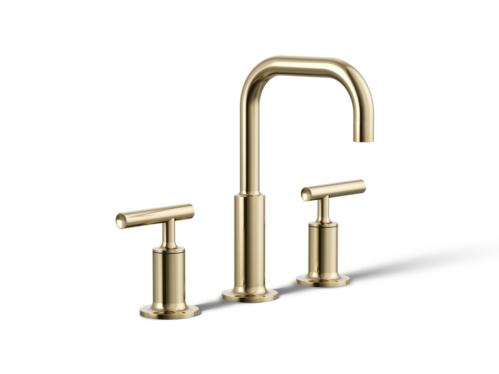 Purist Widespread bathroom sink faucet with Lever handles, 1.2 gpm