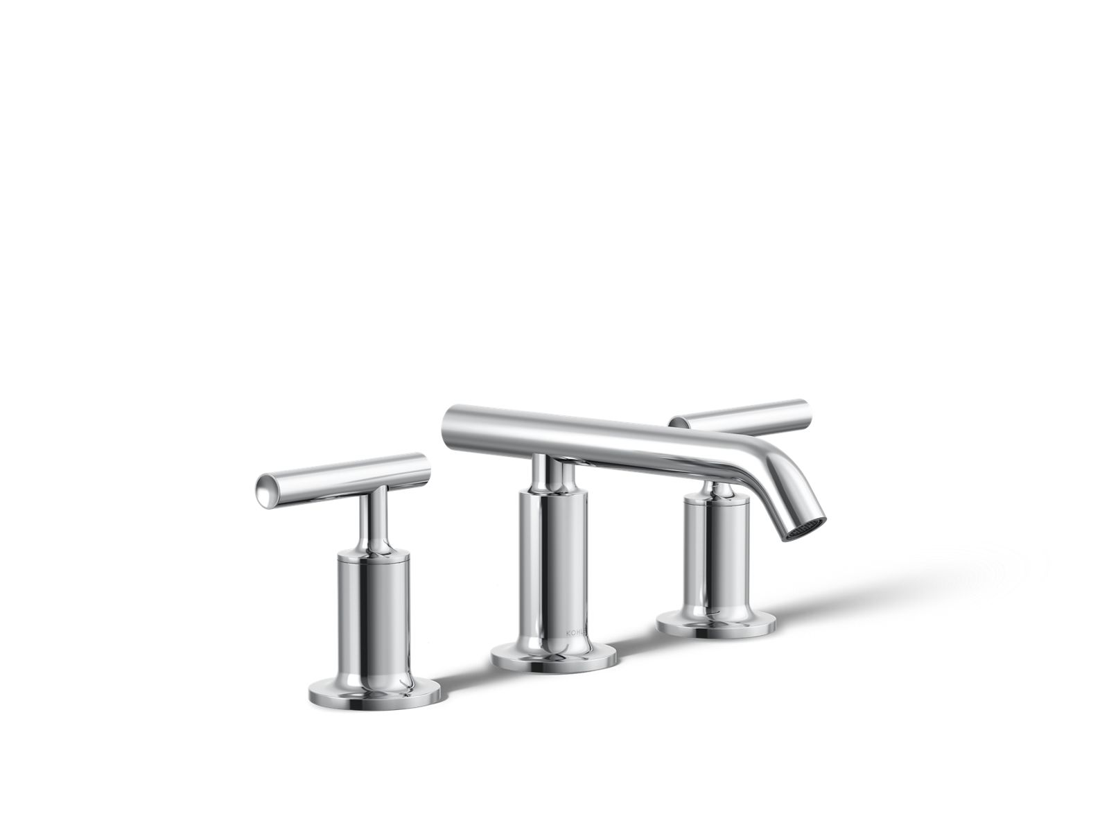 Purist Widespread bathroom sink faucet with Lever handles, 1.2 gpm