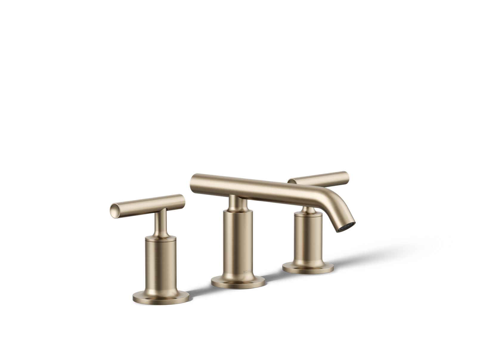 Purist Widespread bathroom sink faucet with Lever handles, 1.2 gpm