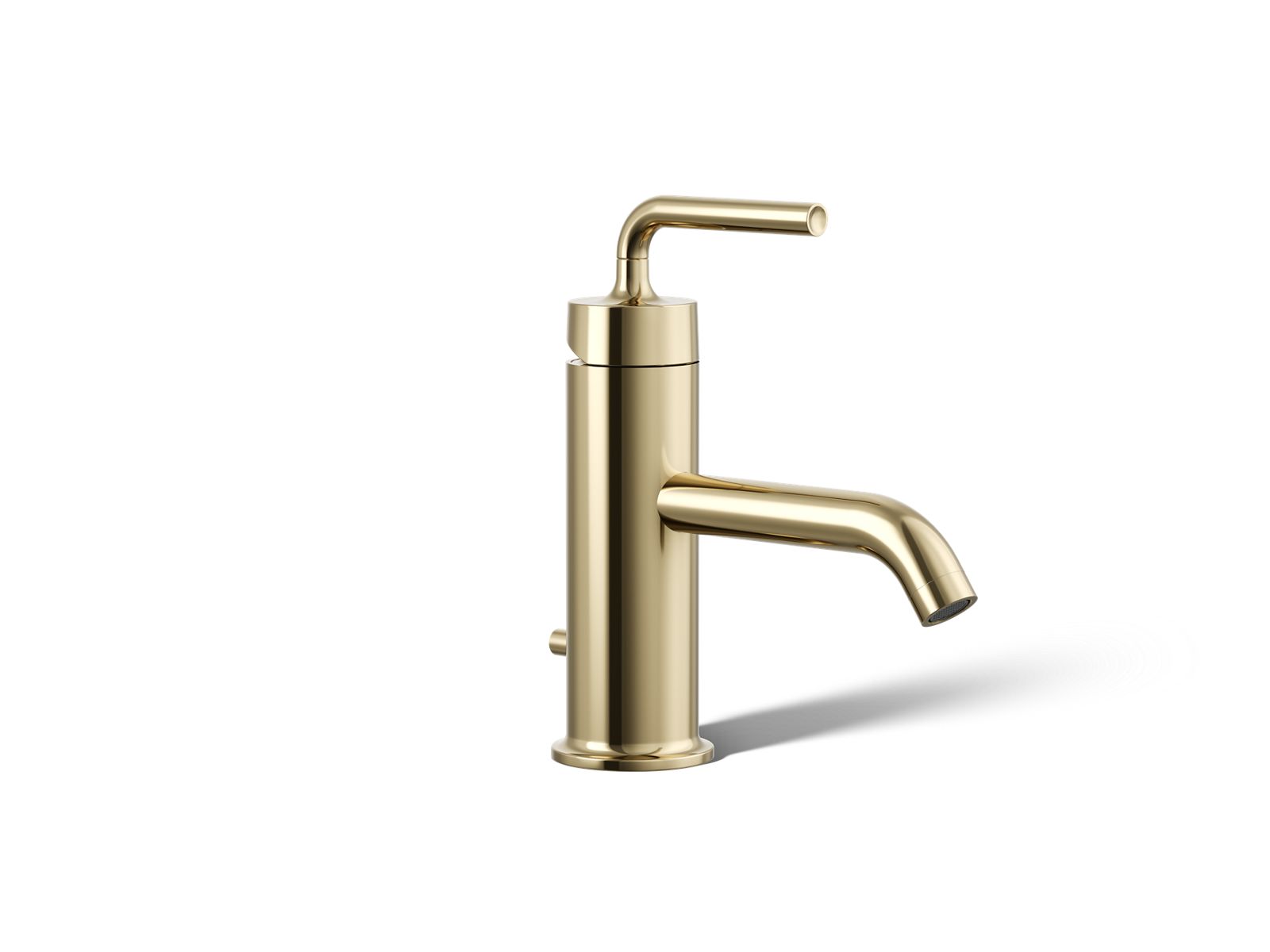 Purist Single-handle bathroom sink faucet with Straight Lever handle, 1.2 gpm