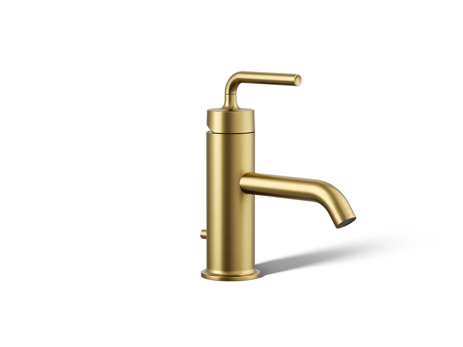 Purist Single-handle bathroom sink faucet with Straight Lever handle, 1.2 gpm