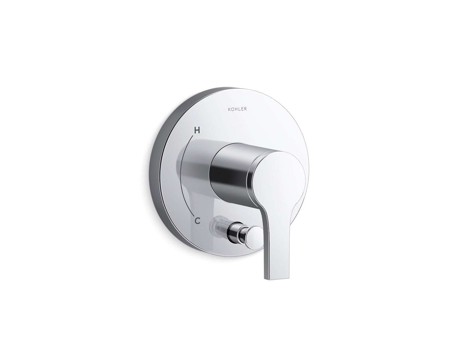 Elate Rite-Temp valve trim with diverter