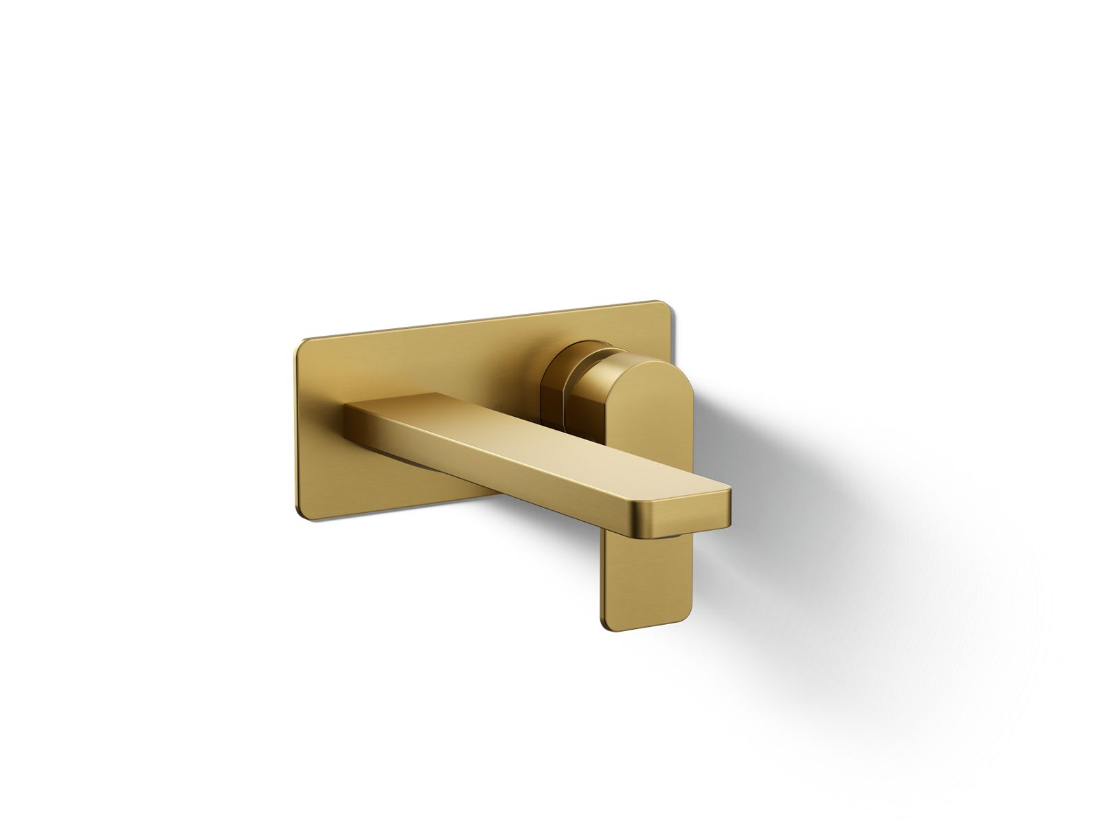 Parallel Wall-mount single-handle bathroom sink faucet, 1.2 gpm