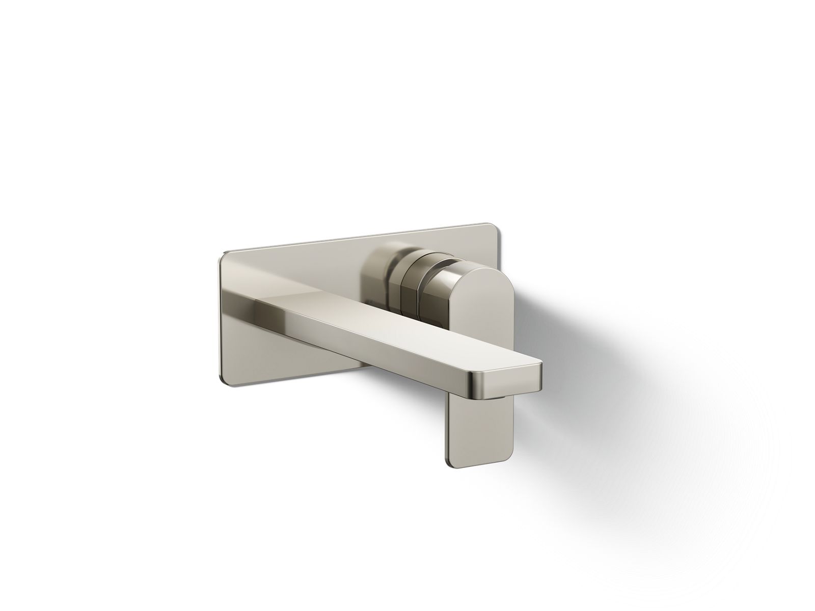 Parallel Wall-mount single-handle bathroom sink faucet, 1.2 gpm