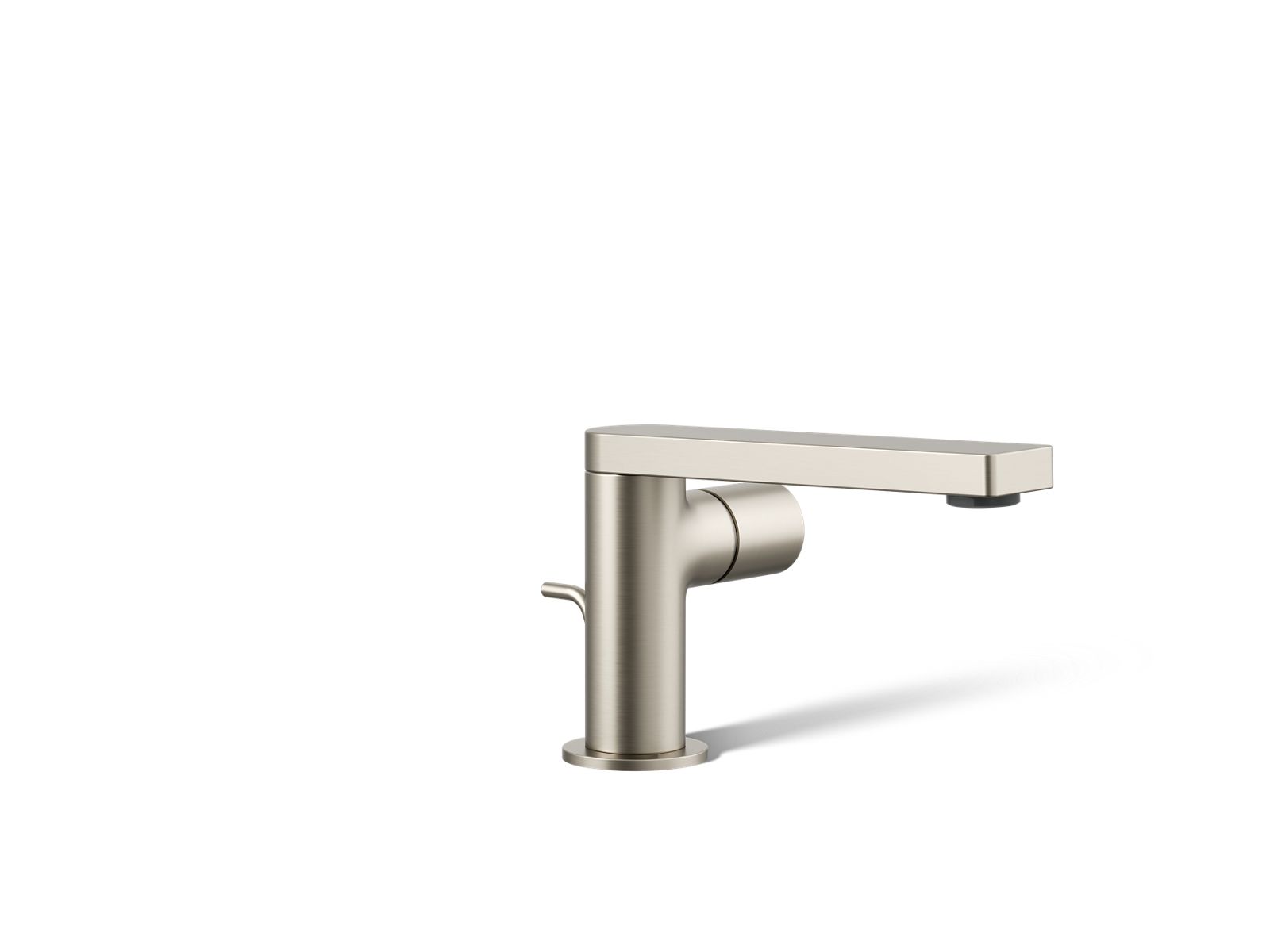 Composed Single-handle bathroom sink faucet with Cylindrical handle, 1.2 gpm