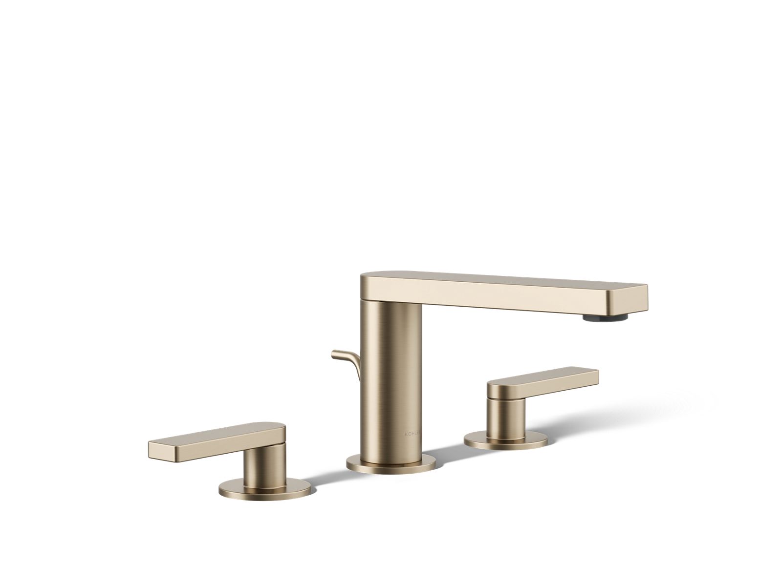 Composed Widespread bathroom sink faucet with Lever handles, 1.2 gpm