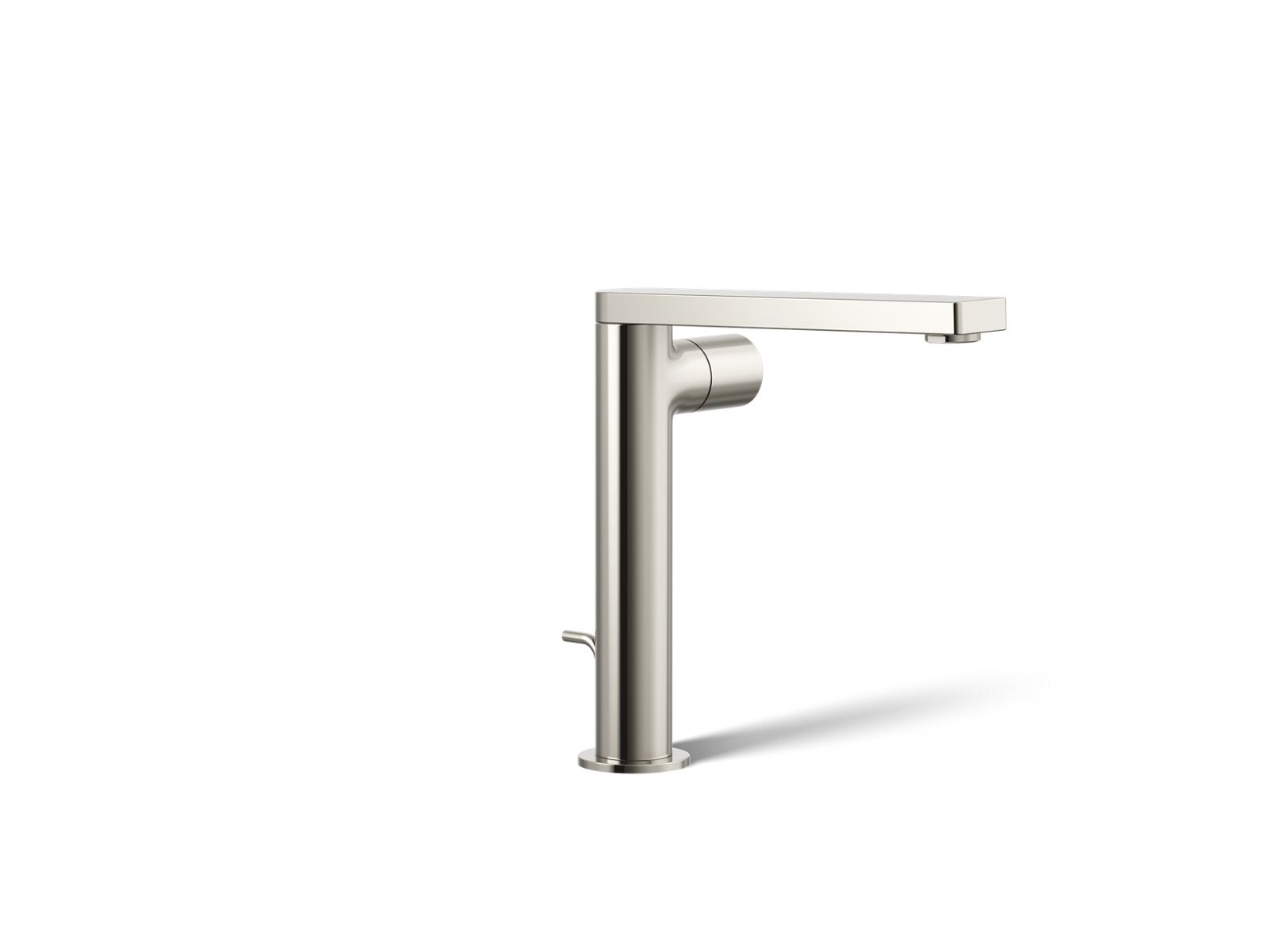 Composed Tall single-handle bathroom sink faucet with Cylindrical handle, 1.2 gpm