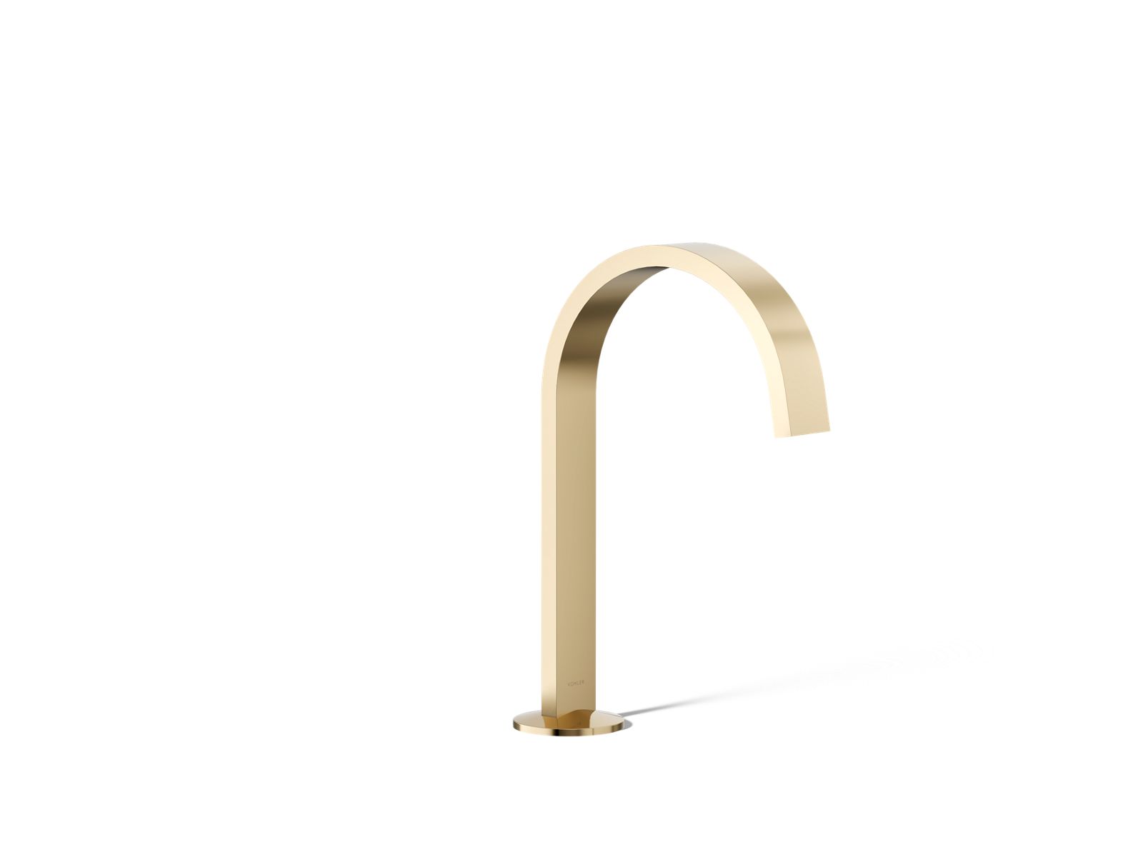 Components Bathroom sink faucet spout with Ribbon design, 1.2 gpm
