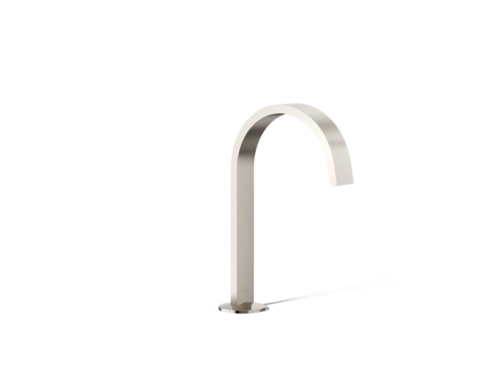 Components Bathroom sink faucet spout with Ribbon design, 1.2 gpm