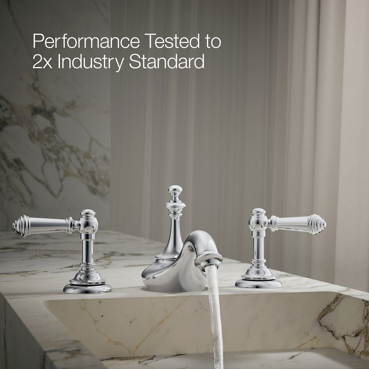 Products in use in close room view