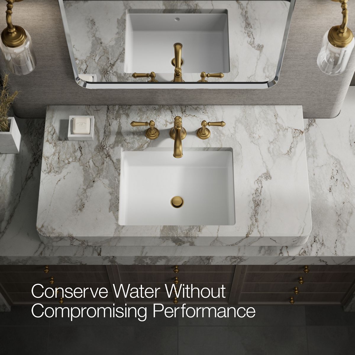 KOHLER | 72759 | Artifacts™ with Bell design| Surtidor de llave de