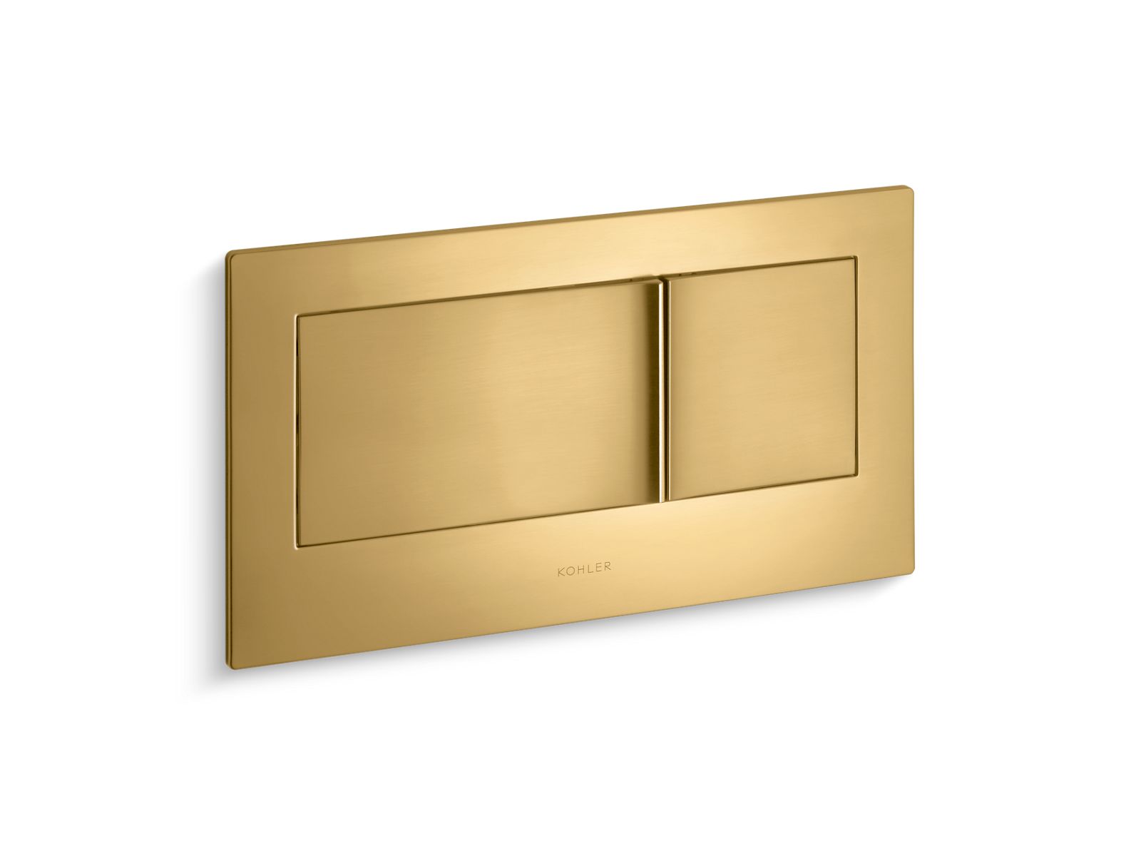 Veil Flush actuator plate for 2"x6" in-wall tank and carrier system