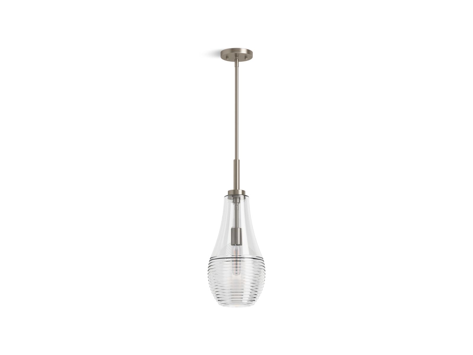 Simplice 8" teardrop pendant