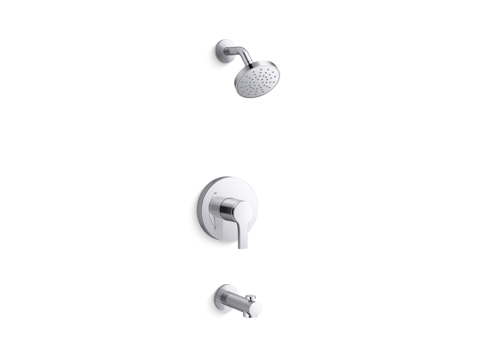 Elate Rite-Temp bath and shower trim kit, 1.75 gpm