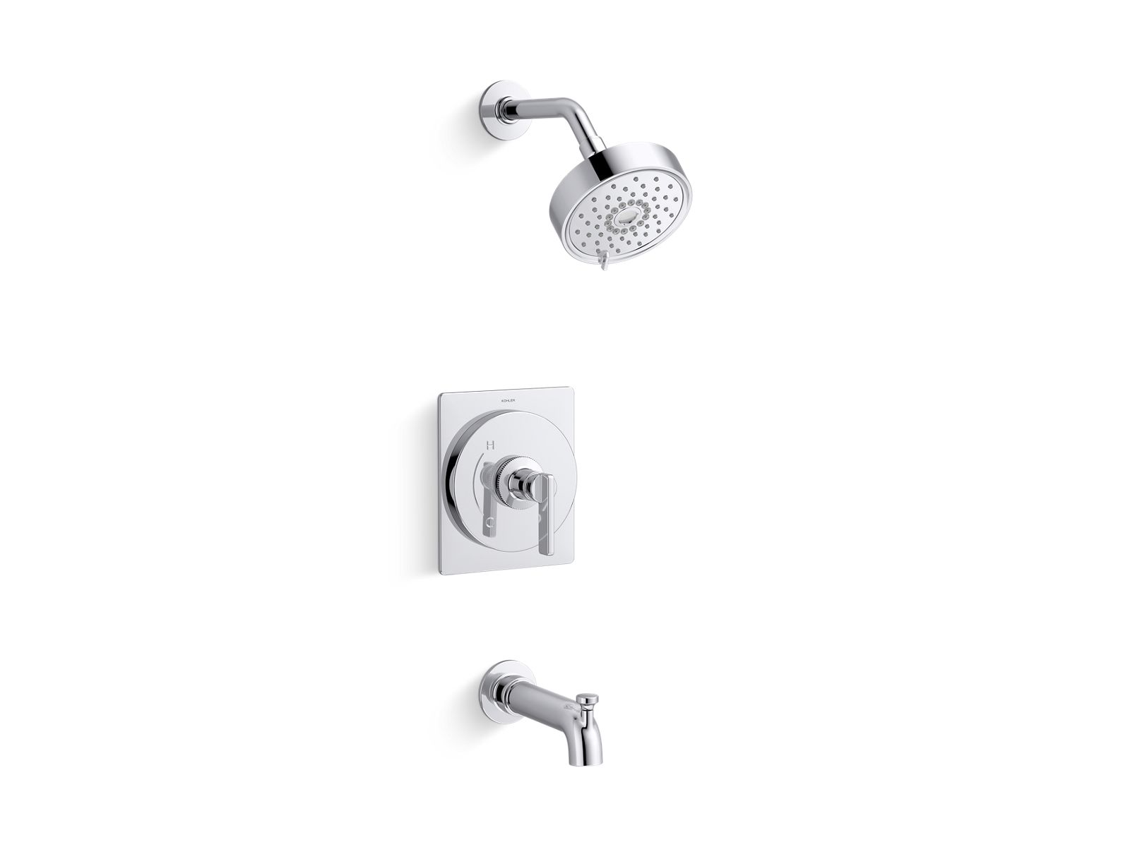 Castia by Studio McGee Rite-Temp bath and shower trim kit, 2.5 gpm