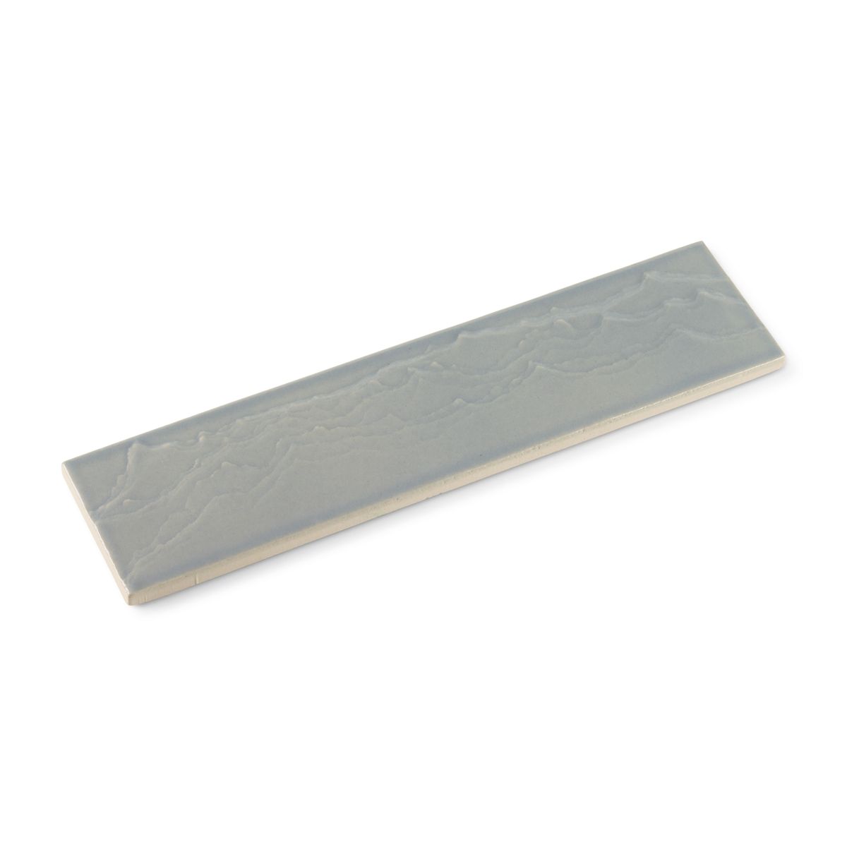 3"x 12" Feature Tile produced by The KOHLER WasteLAB in Light Blue Grey, Qty 18