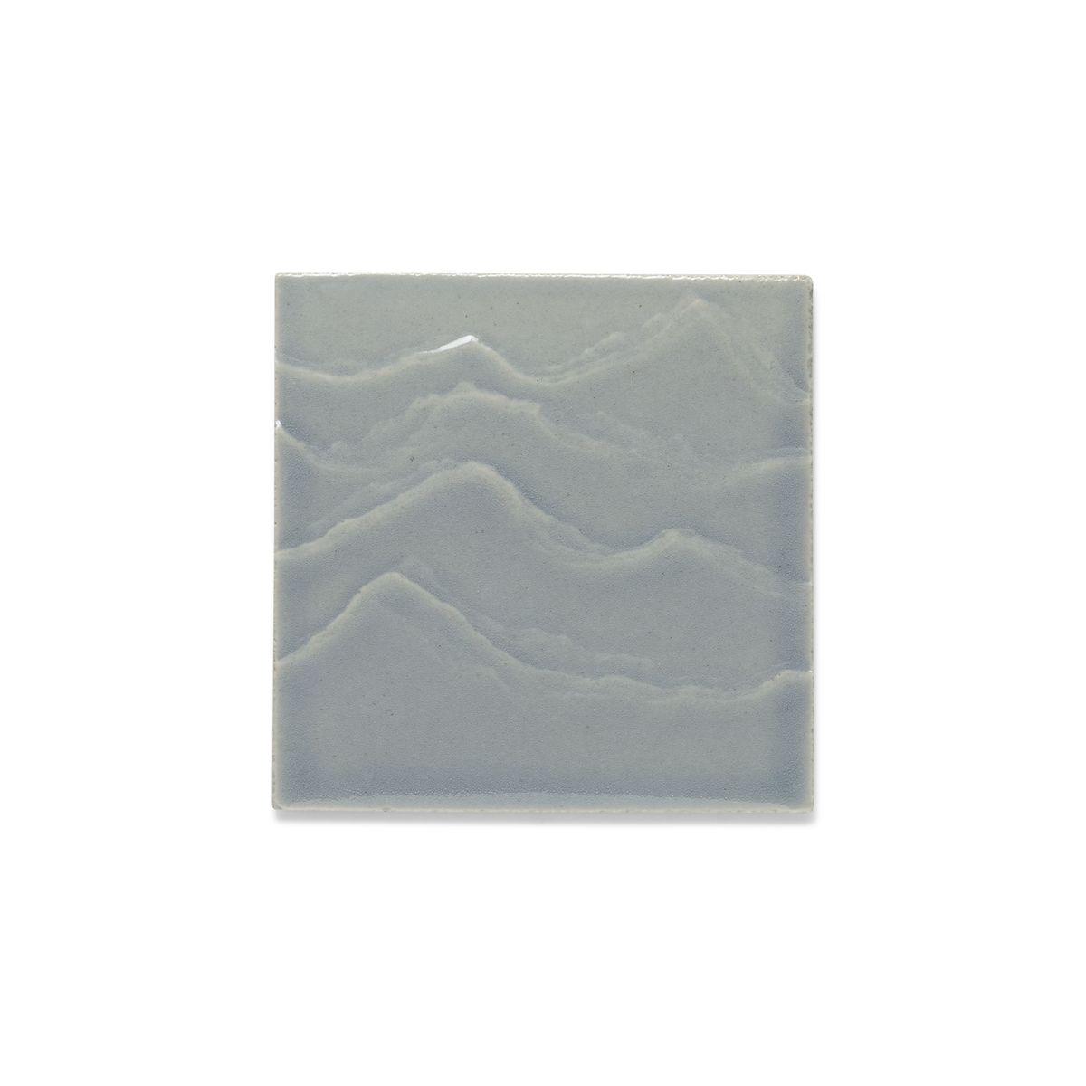 Landshapes by Daniel Arsham 4" x 4" Feature Tile produced by the KOHLER WasteLAB