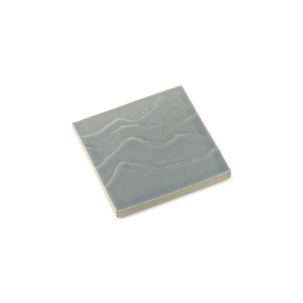 4"x 4" Feature Tile produced by The KOHLER WasteLAB in Light Blue Grey, Qty 32