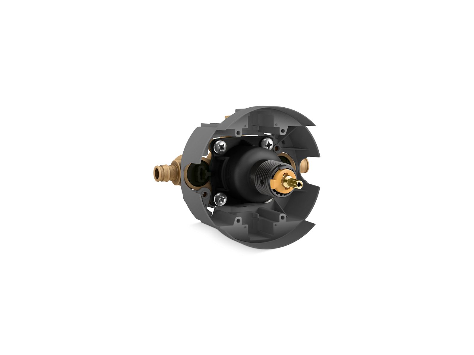 Rite-Temp Pressure-balancing valve body and cartridge kit