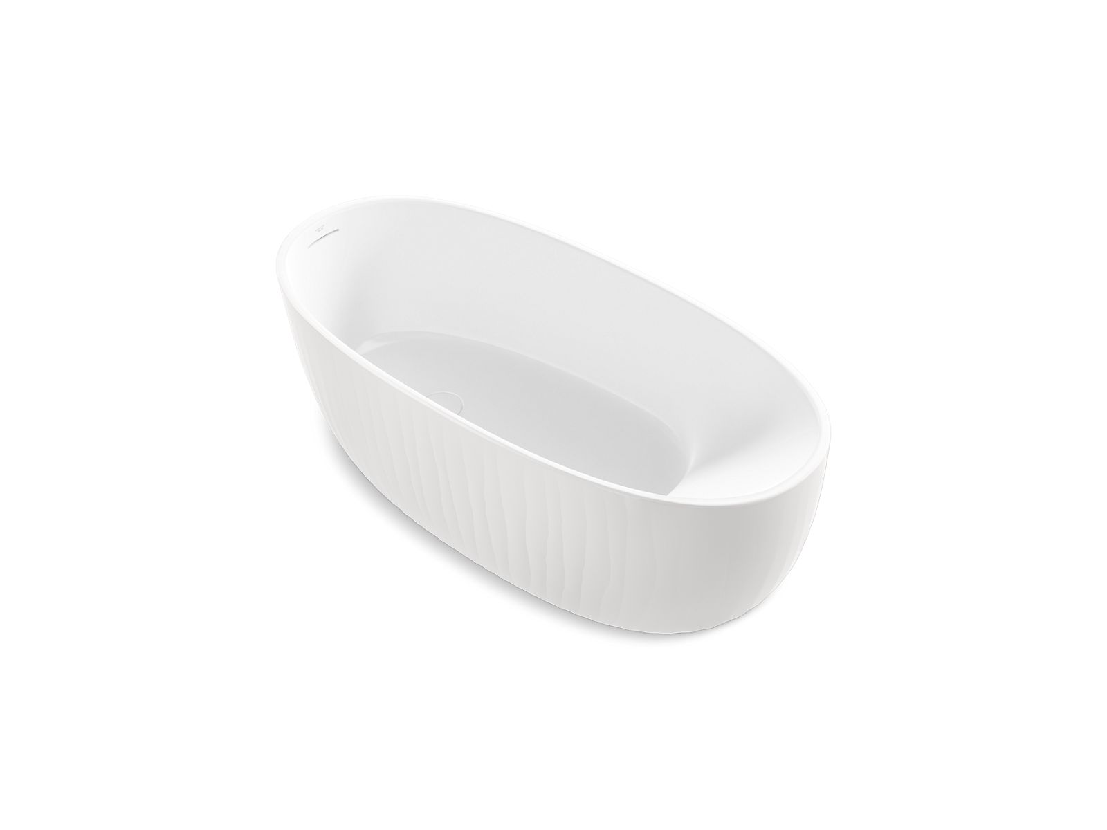 Sunstruck™ 1700 mm x 750 mm freestanding bath | EX34378T-DUN | KOHLER
