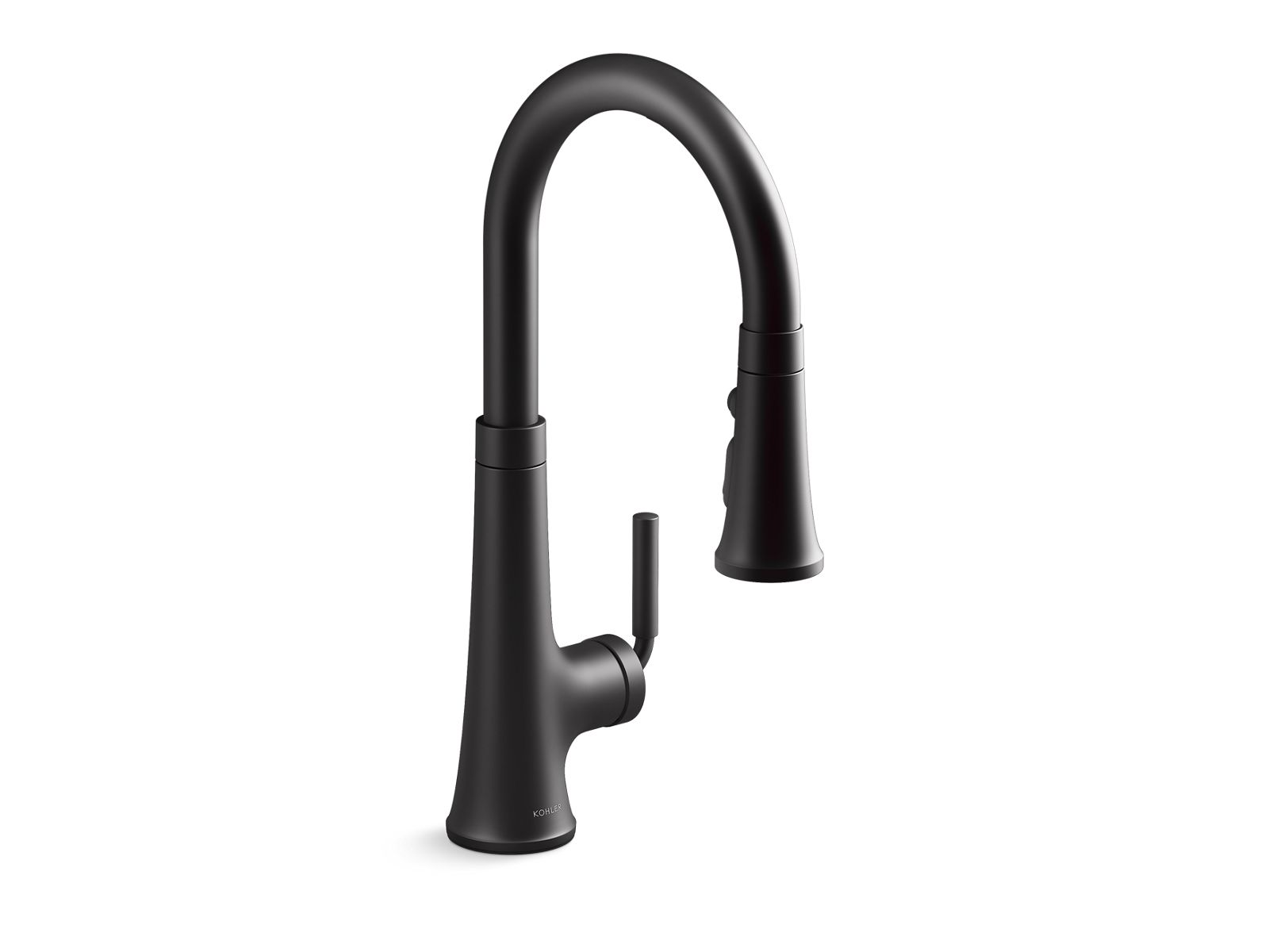 Tone Touchless pull-down kitchen sink faucet with three-function sprayhead