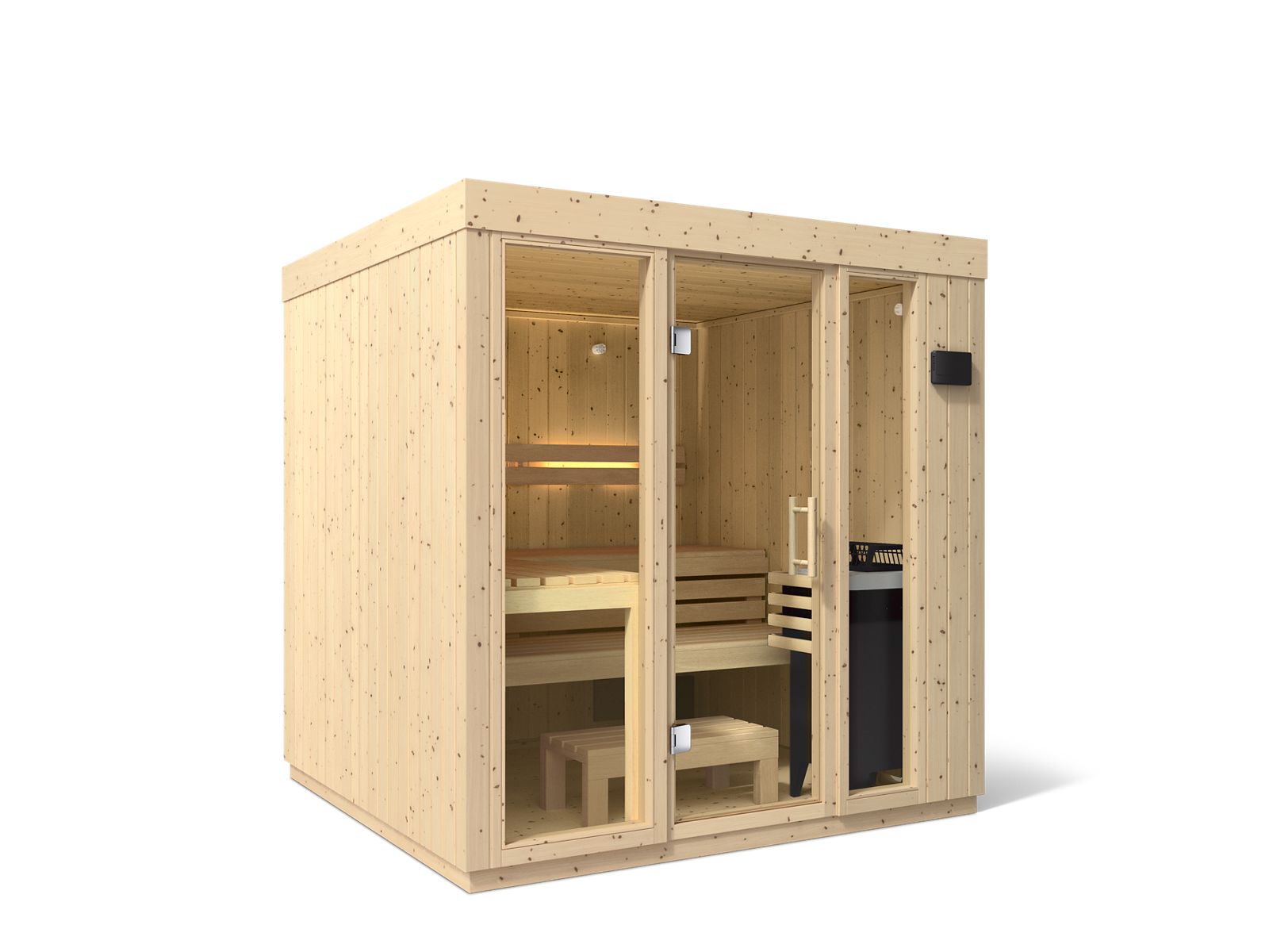 Five-person Indoor Sauna With Floor