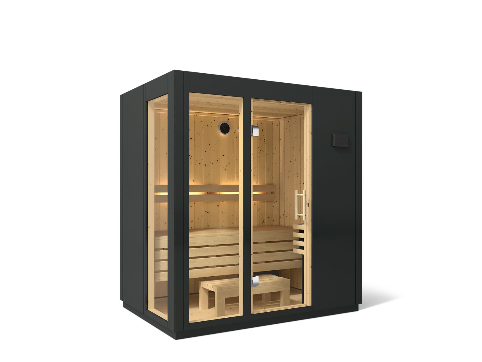 Three-person Indoor Sauna With Floor