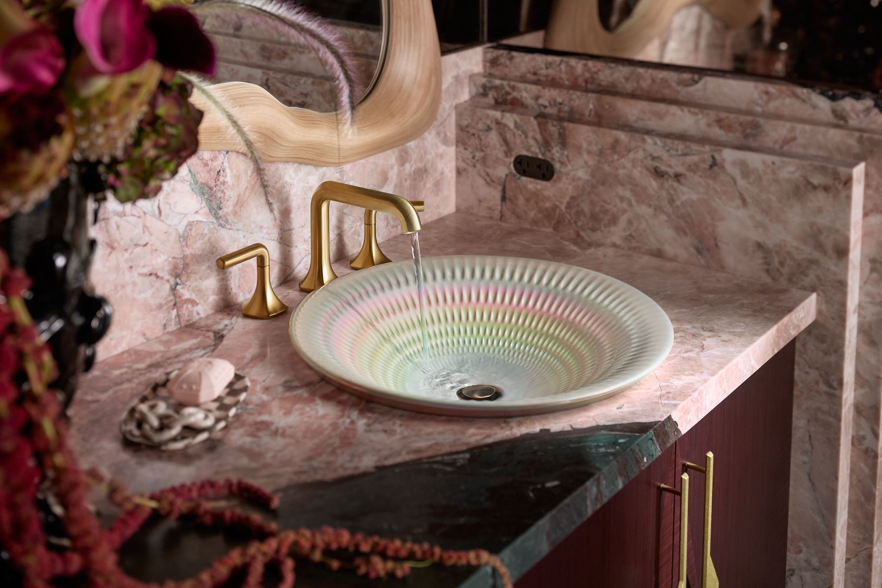 KOHLER | K-17890-RL | Derring round vessel bathroom sink
